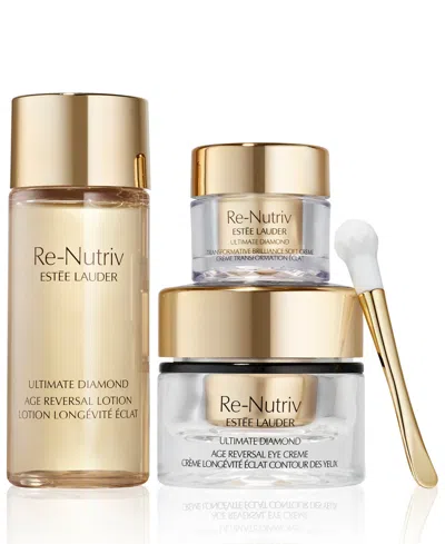 Estée Lauder 4-pc. Re-nutriv Reawaken Radiance Ritual Skin Care Set In Transparent
