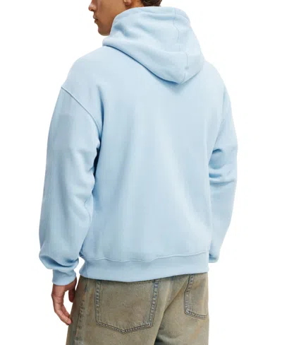 Cotton On Box Fit Hoodie In Blue