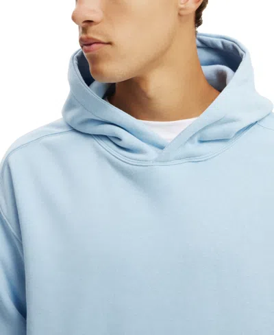 Cotton On Box Fit Hoodie In Blue