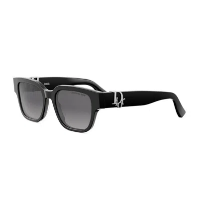 Dior Oblique S1i 10a1 Nero Sunglasses In Black