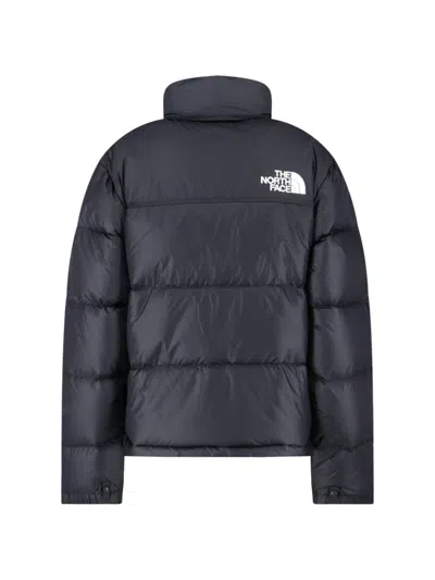 The North Face Nuptse Water Repellent 700 Fill Power Down Short Puffer Jacket In Black