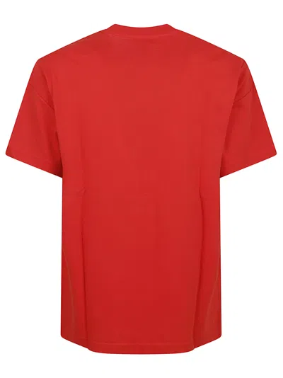 Kenzo Cotton T-shirt With Logo In Red