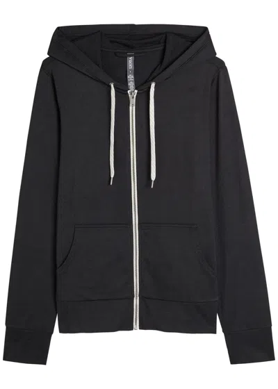 Vuori Halo Performance 2.0 Hooded Stretch-jersey Sweatshirt In Black