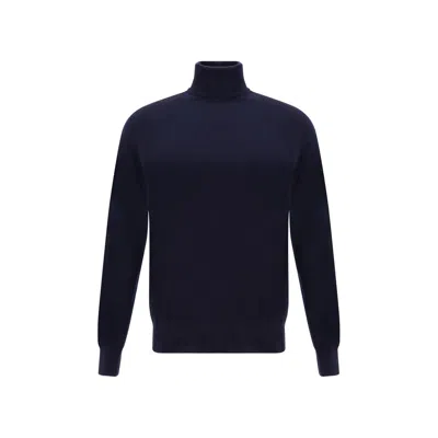 Brunello Cucinelli Turtleneck Sweater In Black