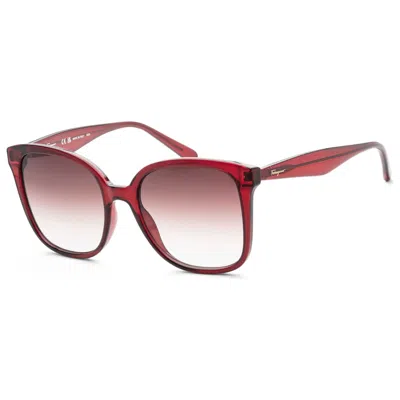 Ferragamo Fashion Women's Sunglasses In Red