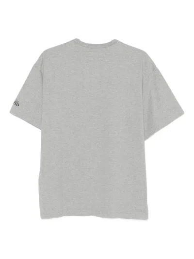 Neighborhood Logo-patch T-shirt In Gray