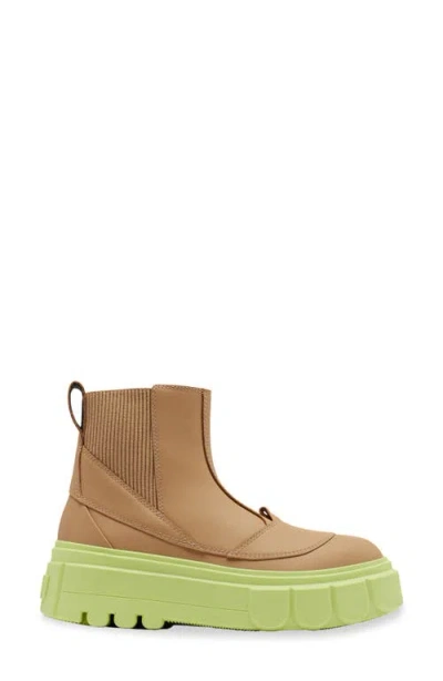 Sorel Caribou X Waterproof Platform Chelsea Boot In Brown