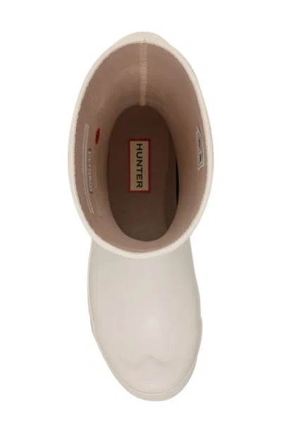Hunter Liberty Rain Boot In Neutral