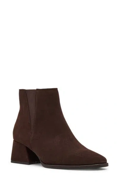 Blondo Mckinzie Waterproof Block Heel Chelsea Boot In Brown