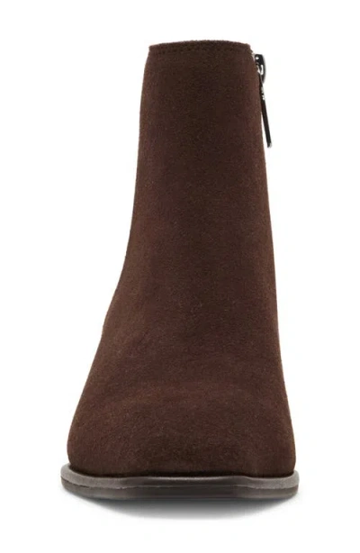Blondo Mckinzie Waterproof Block Heel Chelsea Boot In Brown