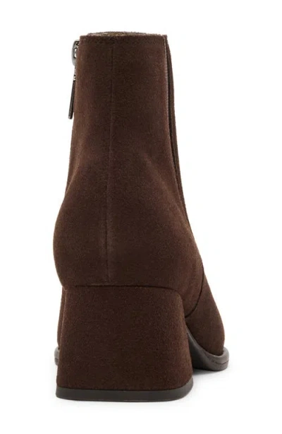 Blondo Mckinzie Waterproof Block Heel Chelsea Boot In Brown