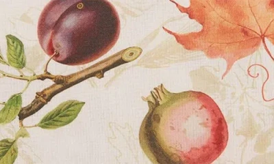 Design Imports Orchard Botanical 4-piece Napkin Set In Multi