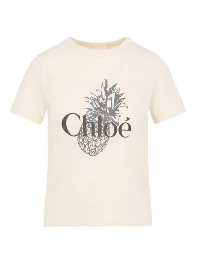 Chloé Chloe T-shirt Women In White