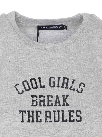 Dolce & Gabbana Dolce&gabbana Women Printed T-shirt In Purple