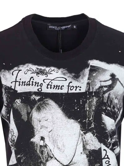 Dolce & Gabbana T-shirts And Polos In Black