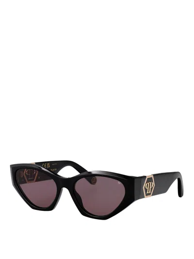 Philipp Plein Capture Sunglasses In Black