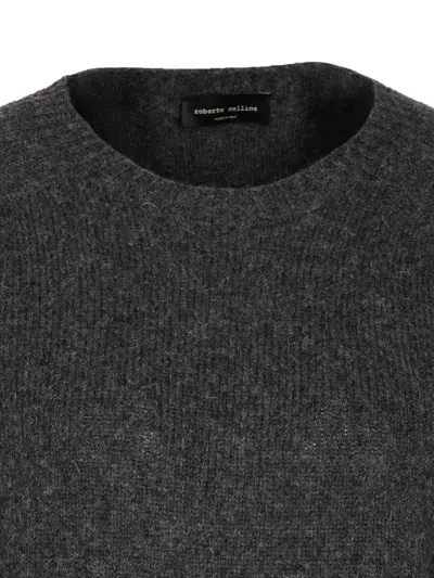 Roberto Collina Grey Sweater In Gray