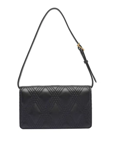 Valentino Quiltie 67 Mini Shoulder Bag In Quilted Nappa In Black