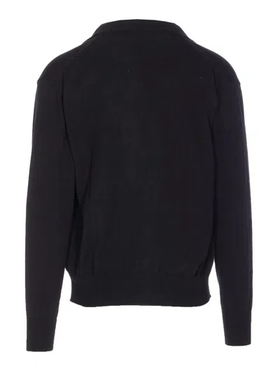 Vivienne Westwood Black Samuel Cardigan Buttons Closure In Black