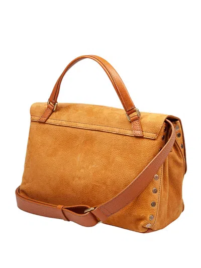 Zanellato Postina S Jones In Nabuk Brown Brandy Color In Orange