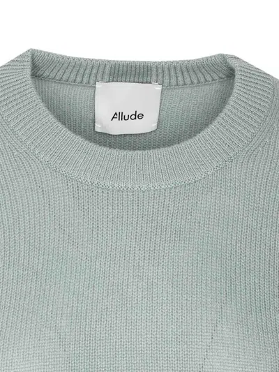 Allude Suéter Cuello Redondo - Verde In Blue