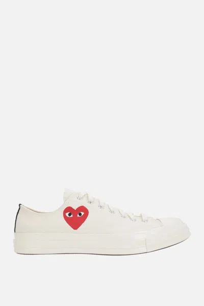 Converse X Comme Des Garçons Play Sneakers In Neutral