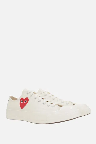Converse X Comme Des Garçons Play Sneakers In Neutral