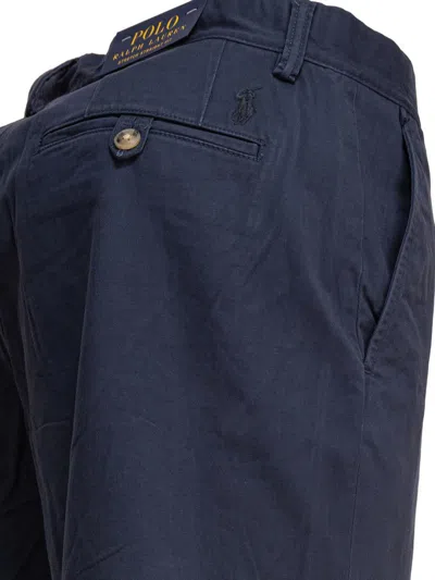 Polo Ralph Lauren Straight Fit Stretch Chino Shorts In Blue