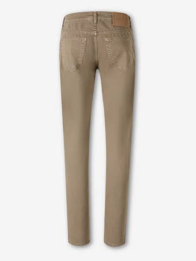 Jacob Cohen Straight Pants Bard In Brown