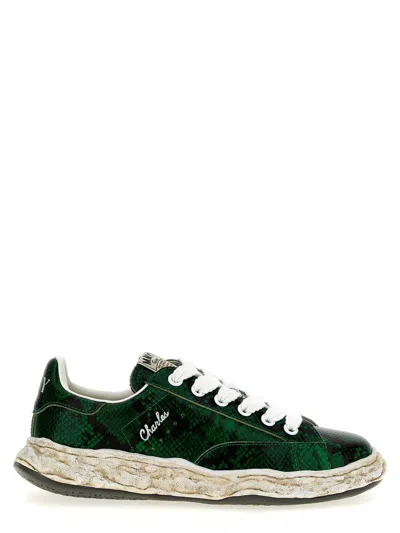 Miharayasuhiro Maison Mihara Yasuhiro 'charles' Sneakers In Green