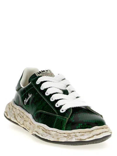 Miharayasuhiro Maison Mihara Yasuhiro 'charles' Sneakers In Green