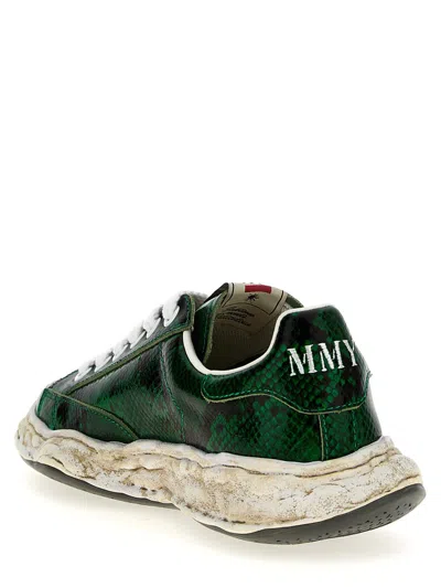 Miharayasuhiro Maison Mihara Yasuhiro 'charles' Sneakers In Green