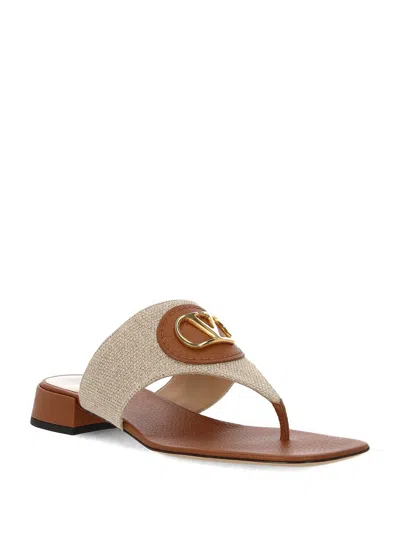 Valentino Garavani Sandals In Brown