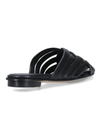 Alexander Hotto Flat Shoes In Black