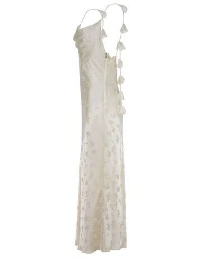 Rotate Birger Christensen Rotate Dress In Neutral