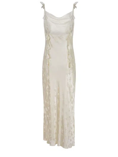 Rotate Birger Christensen Rotate Dress In Neutral