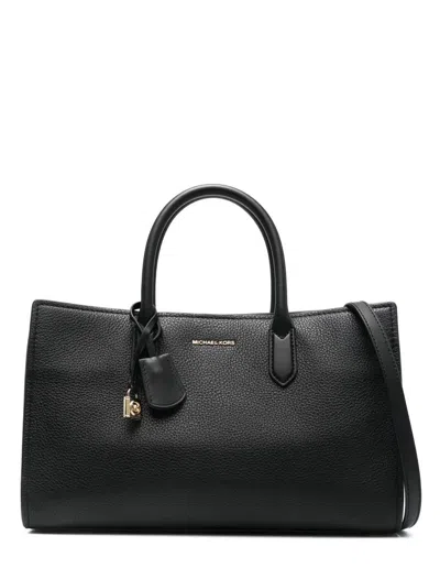 Michael Kors Scarlett Satchel In Black