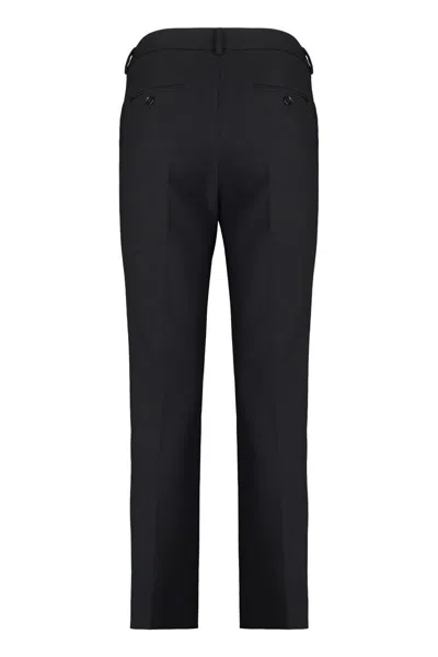 Weekend Max Mara Rana Straight-leg Trousers In Black