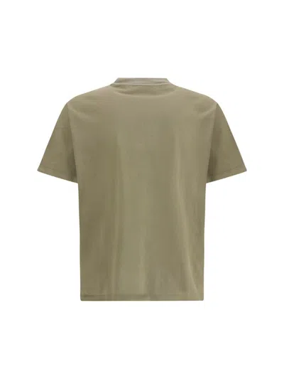 Our Legacy Boxy Crew Neck T-shirt In Jersey In Metallic