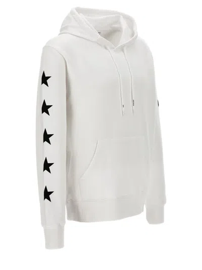 Golden Goose White Cotton Alighiero Sweatshirt In White