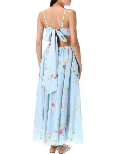 Zimmermann Lucky Picnic Maxy Dress In Multi