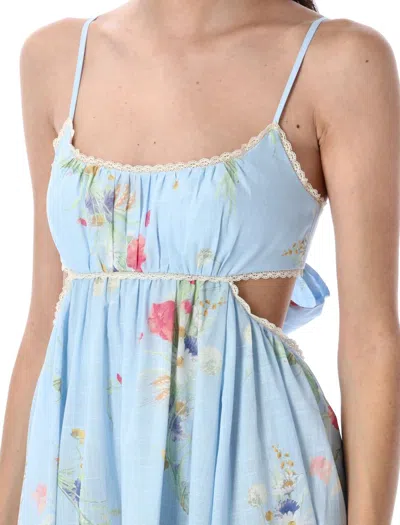 Zimmermann Lucky Picnic Maxy Dress In Multi