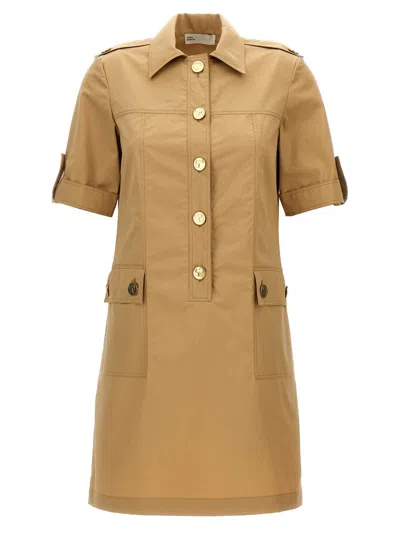 Tory Burch 'camp' Dress In Neutral