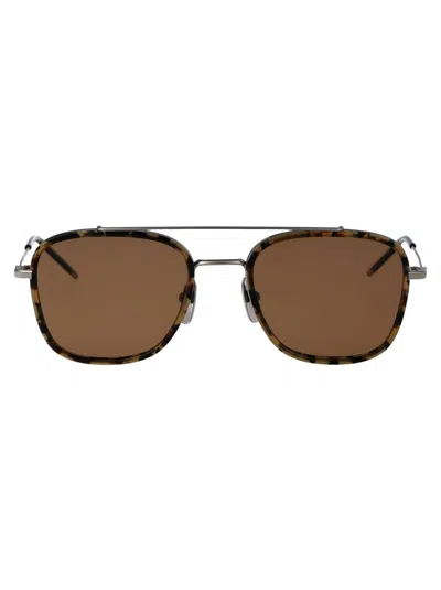 Thom Browne Sunglasses In Brown
