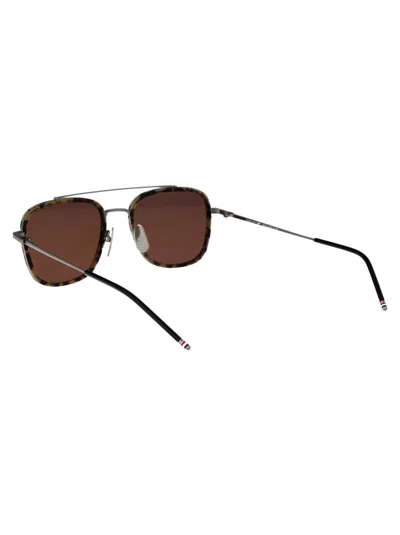 Thom Browne Sunglasses In Brown