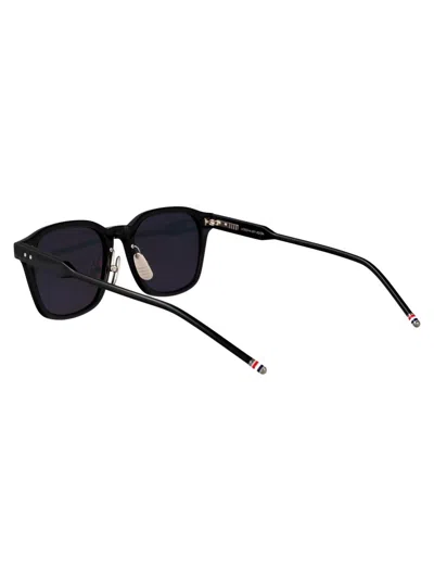 Thom Browne Black Acetate Sunglasses In Black