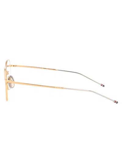 Thom Browne Optical In Gold