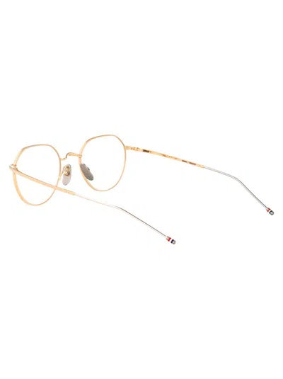Thom Browne Optical In Gold