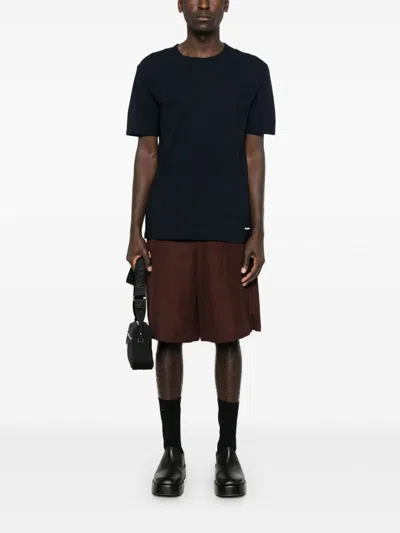 Jil Sander T-shirt In Black