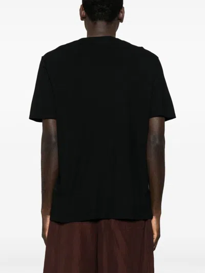 Jil Sander T-shirt In Black